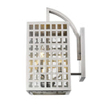 Letzel 3-Light Satin Nickel Wall Light - Homeroots - Flyclothing LLC