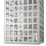 Letzel 3-Light Satin Nickel Wall Light - Homeroots - Flyclothing LLC