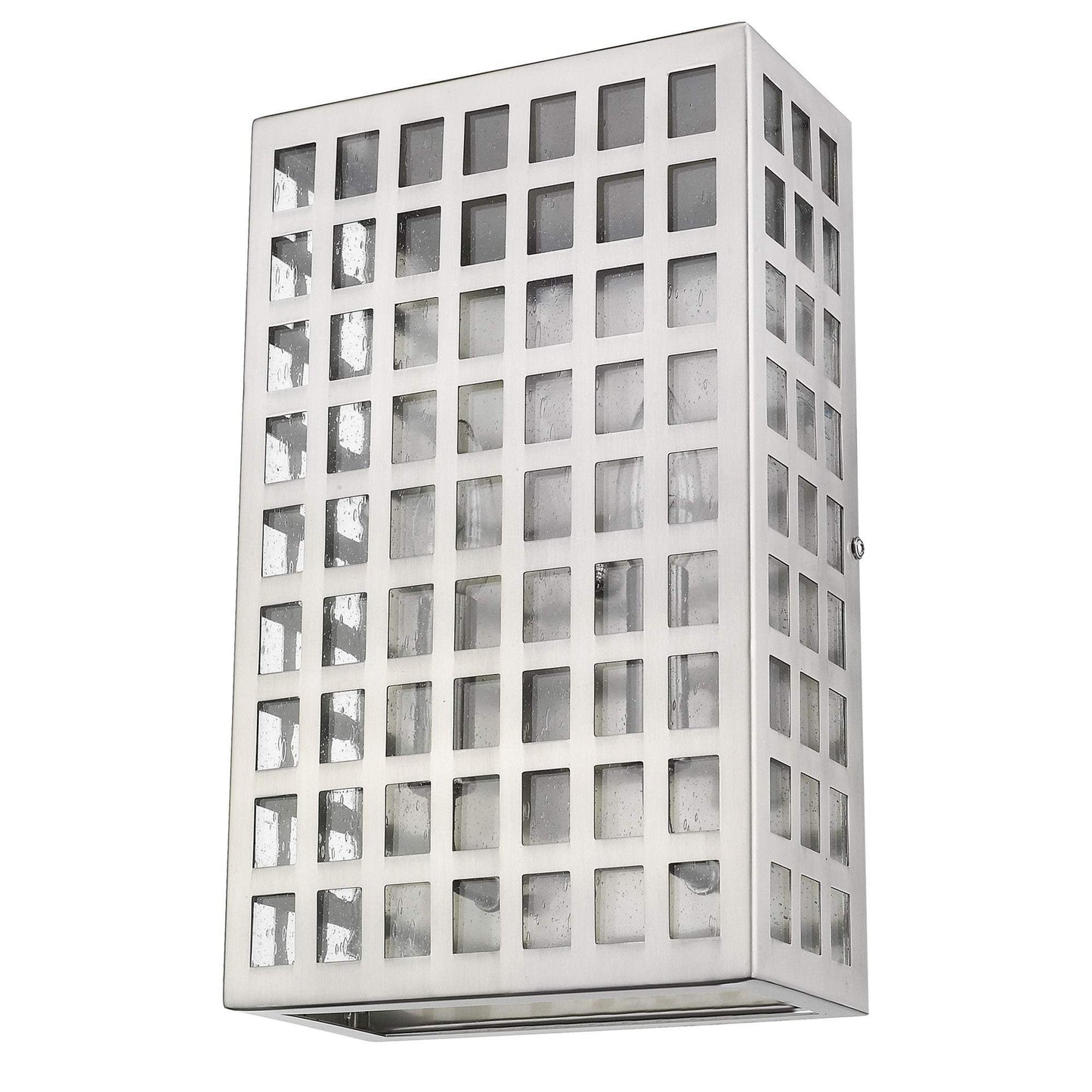 Letzel 2-Light Satin Nickel ADA Wall Sconce - Homeroots - Flyclothing LLC