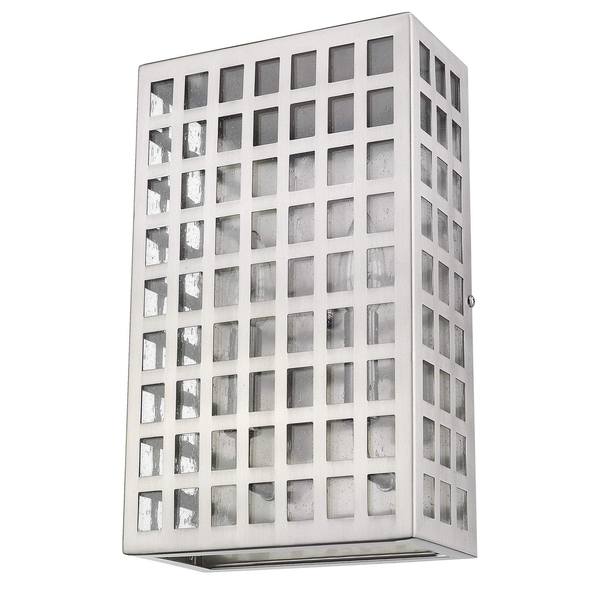 Letzel 2-Light Satin Nickel ADA Wall Sconce - Homeroots - Flyclothing LLC