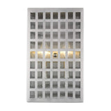 Letzel 2-Light Satin Nickel ADA Wall Sconce - Homeroots - Flyclothing LLC