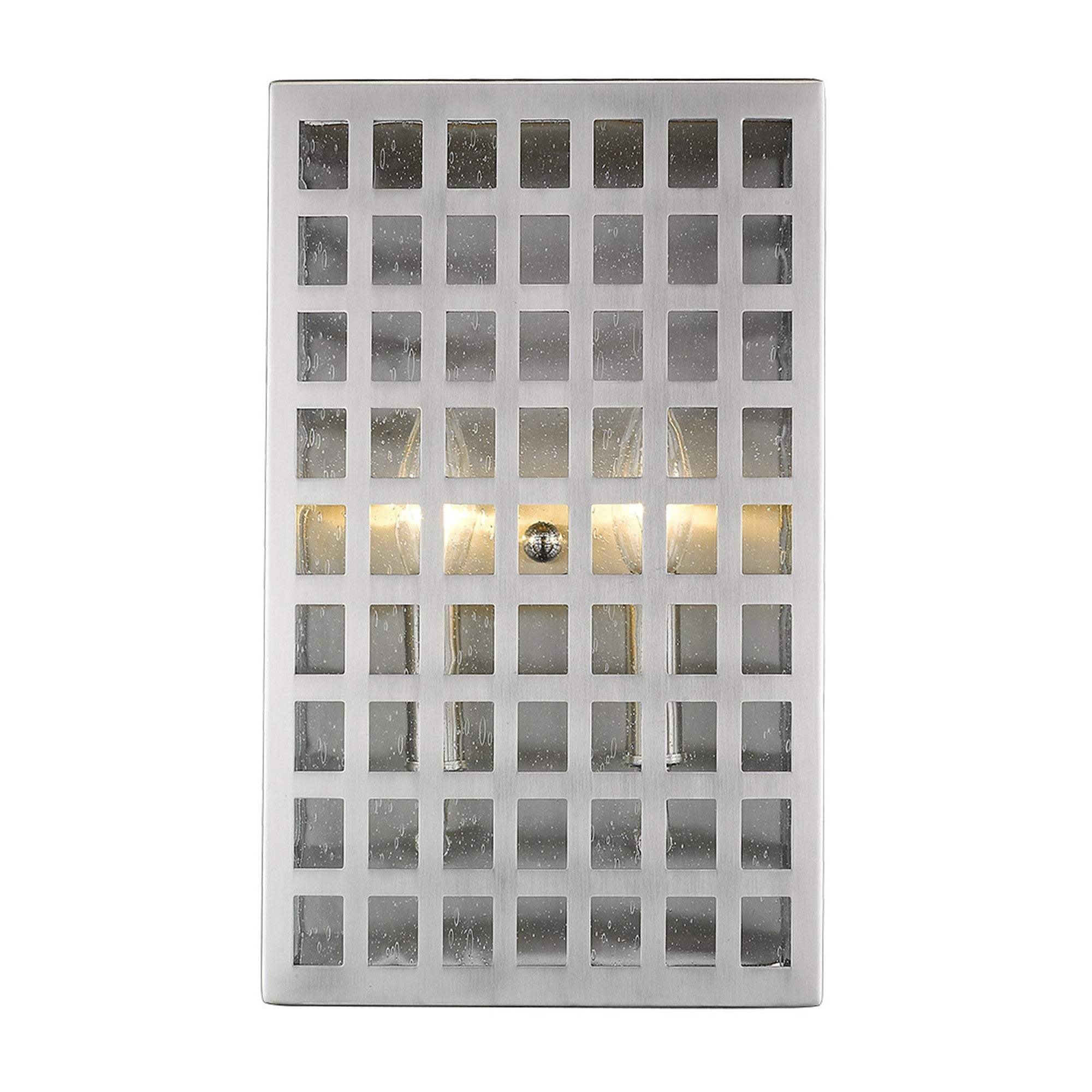 Letzel 2-Light Satin Nickel ADA Wall Sconce - Homeroots - Flyclothing LLC