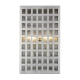 Letzel 2-Light Satin Nickel ADA Wall Sconce - Homeroots - Flyclothing LLC