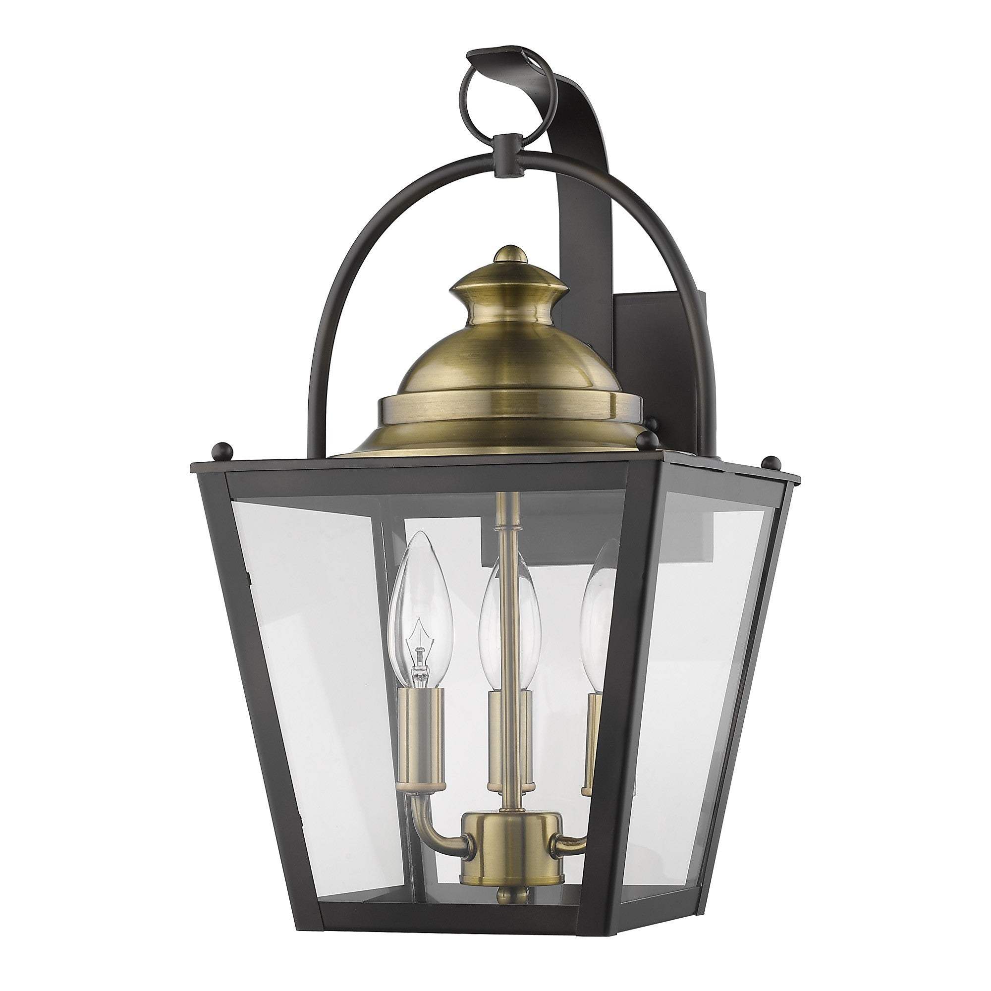 Savannah 3-Light Oil-Rubbed Bronze Wall Light - Homeroots - Flyclothing LLC