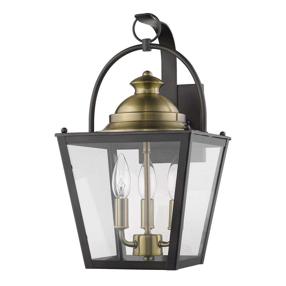 Savannah 3-Light Oil-Rubbed Bronze Wall Light - Homeroots