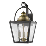 Savannah 3-Light Oil-Rubbed Bronze Wall Light - Homeroots