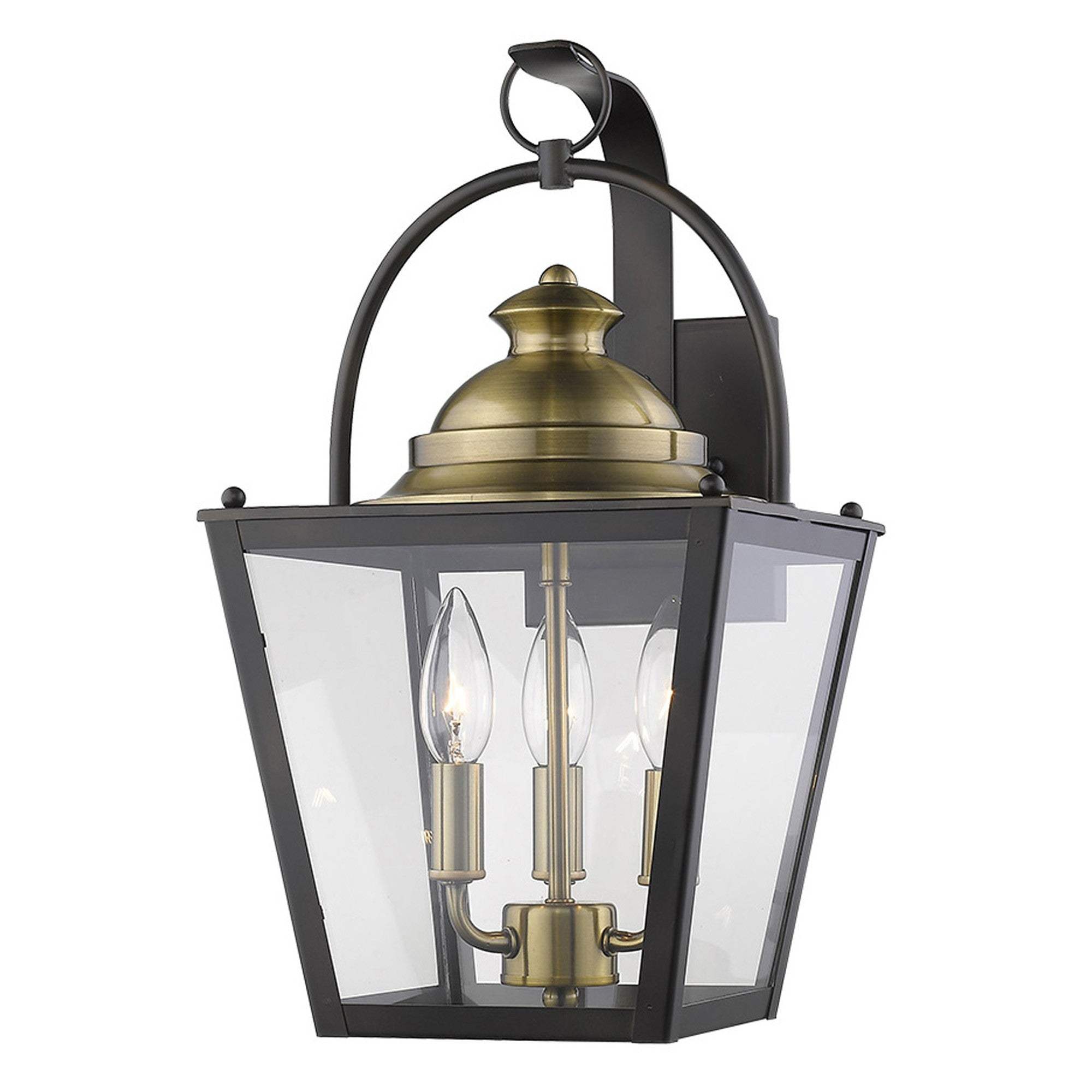 Savannah 3-Light Oil-Rubbed Bronze Wall Light - Homeroots - Flyclothing LLC