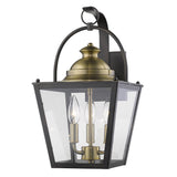 Savannah 3-Light Oil-Rubbed Bronze Wall Light - Homeroots