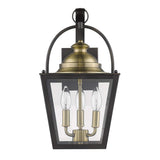 Savannah 3-Light Oil-Rubbed Bronze Wall Light - Homeroots - Flyclothing LLC