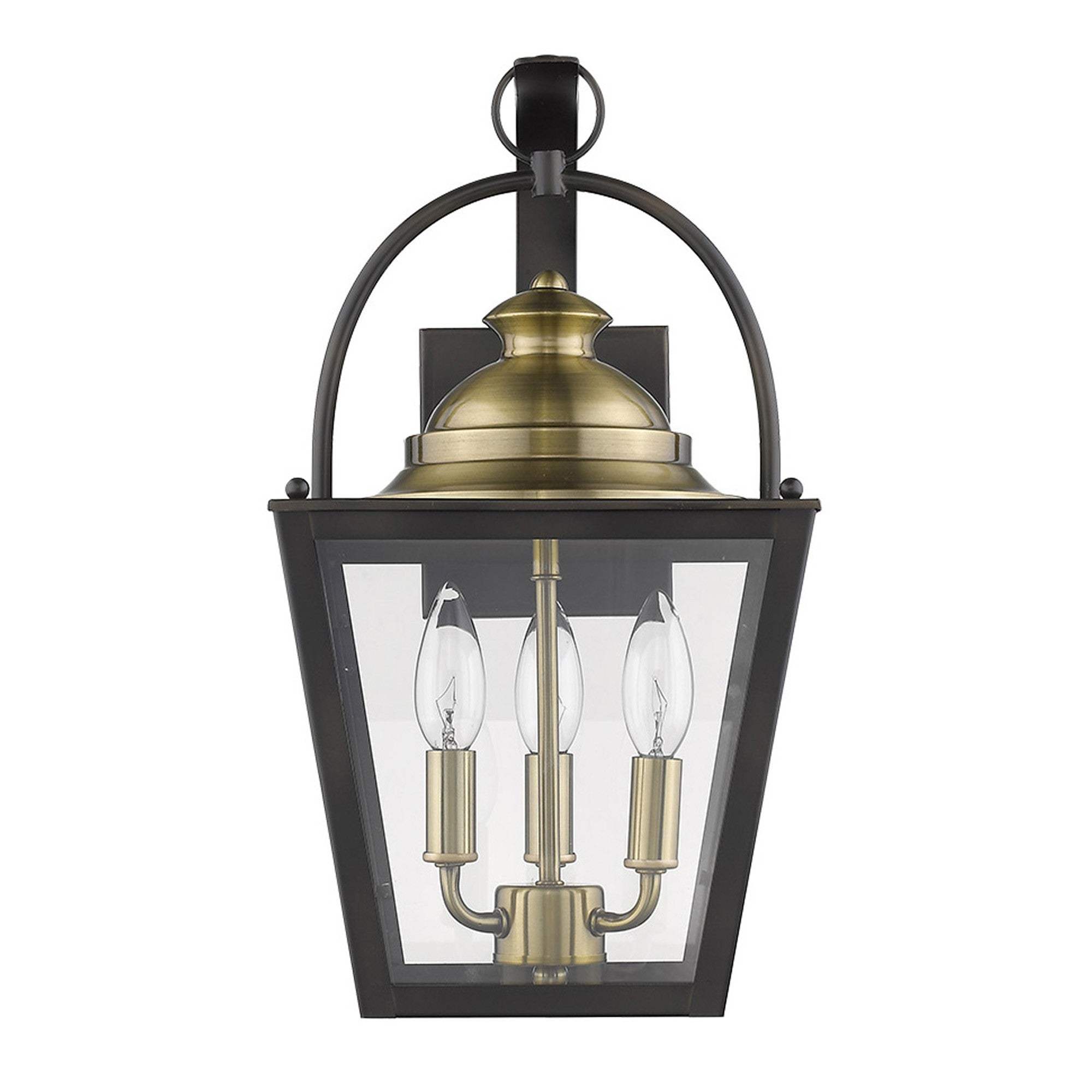 Savannah 3-Light Oil-Rubbed Bronze Wall Light - Homeroots - Flyclothing LLC