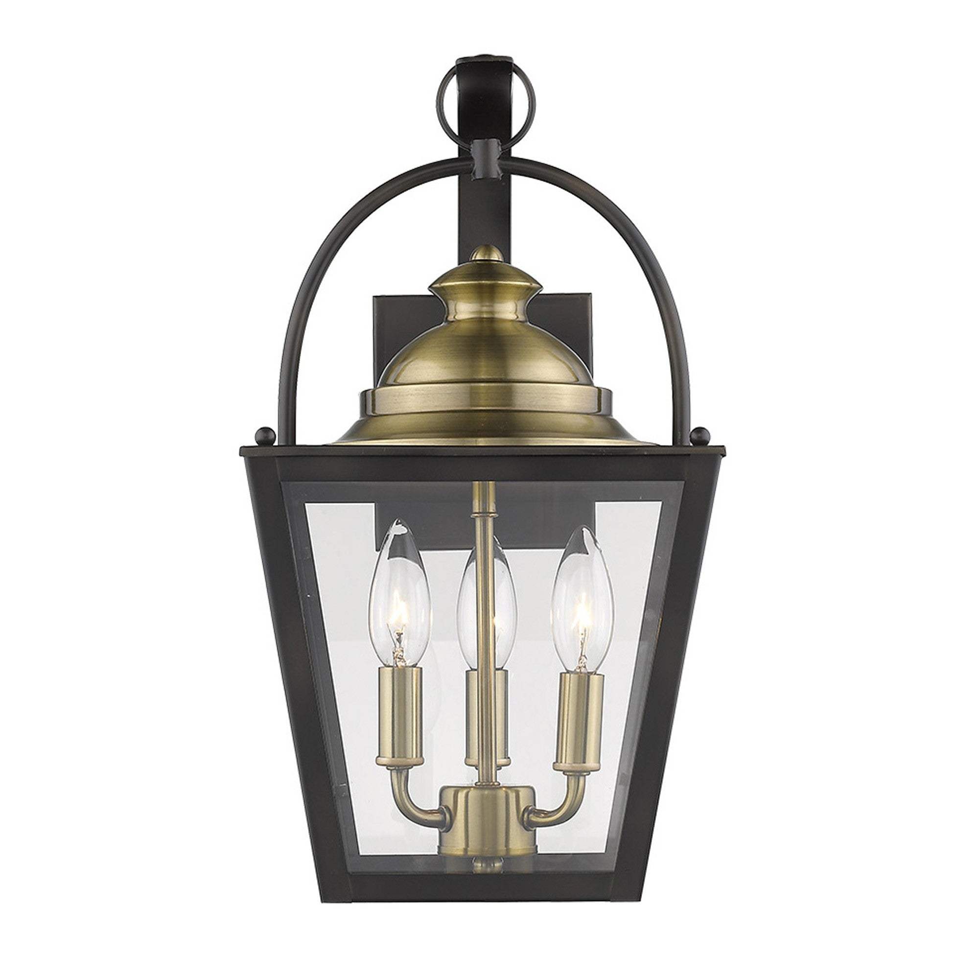 Savannah 3-Light Oil-Rubbed Bronze Wall Light - Homeroots - Flyclothing LLC
