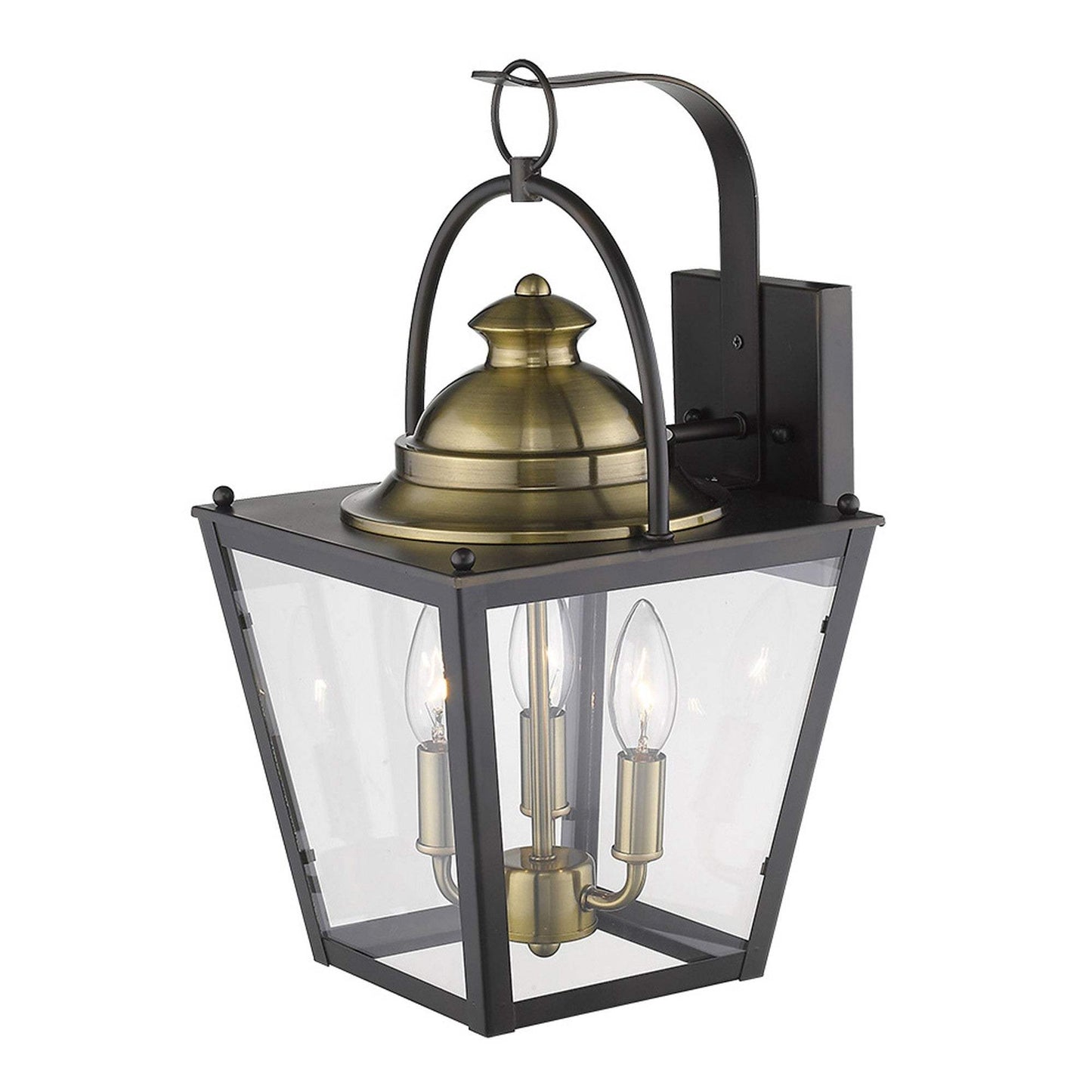 Savannah 3-Light Oil-Rubbed Bronze Wall Light - Homeroots - Flyclothing LLC