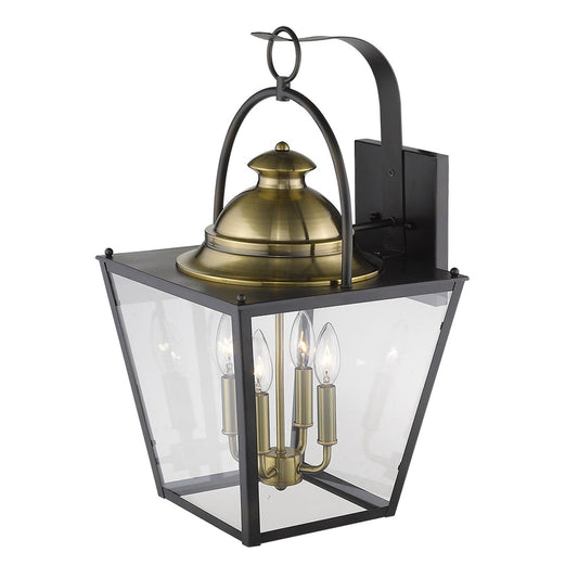 Savannah 4-Light Oil-Rubbed Bronze Wall Light - Homeroots