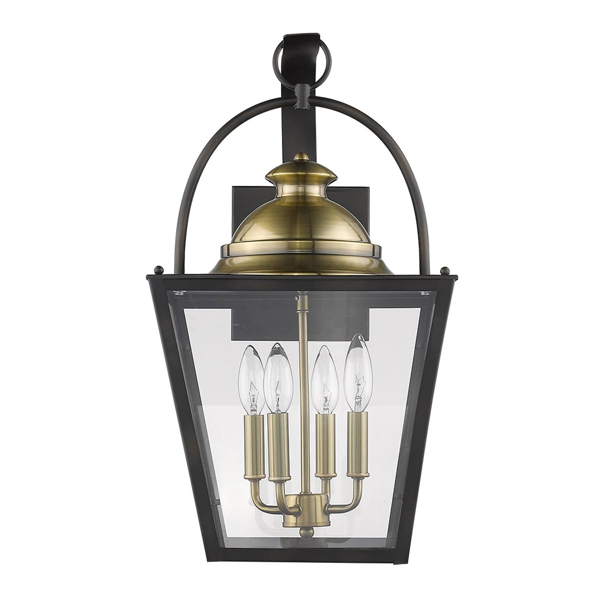 Savannah 4-Light Oil-Rubbed Bronze Wall Light - Homeroots