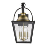 Savannah 4-Light Oil-Rubbed Bronze Wall Light - Homeroots
