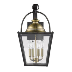 Savannah 4-Light Oil-Rubbed Bronze Wall Light - Homeroots