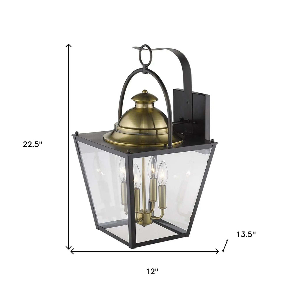 Savannah 4-Light Oil-Rubbed Bronze Wall Light - Homeroots - Flyclothing LLC