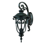 Naples 3-Light Matte Black Wall Light - Homeroots - Flyclothing LLC