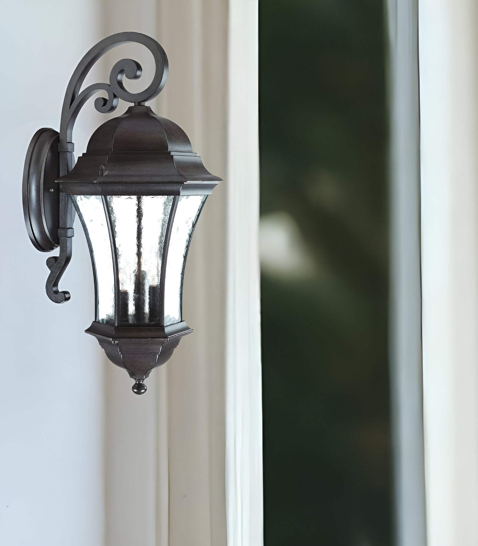 Waverly 3-Light Black Coral Wall Light - Homeroots - Flyclothing LLC