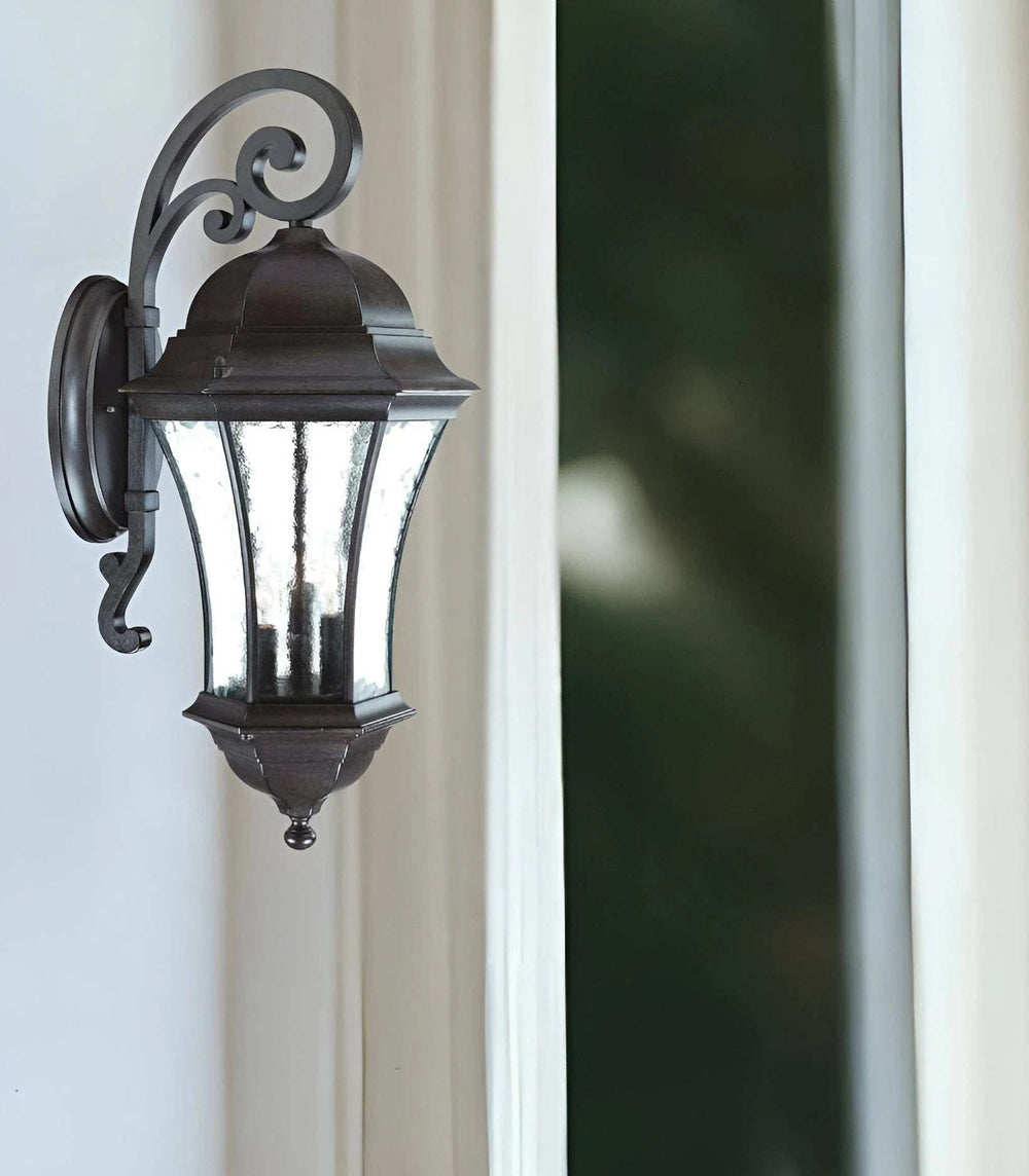 Waverly 3-Light Black Coral Wall Light - Homeroots - Flyclothing LLC