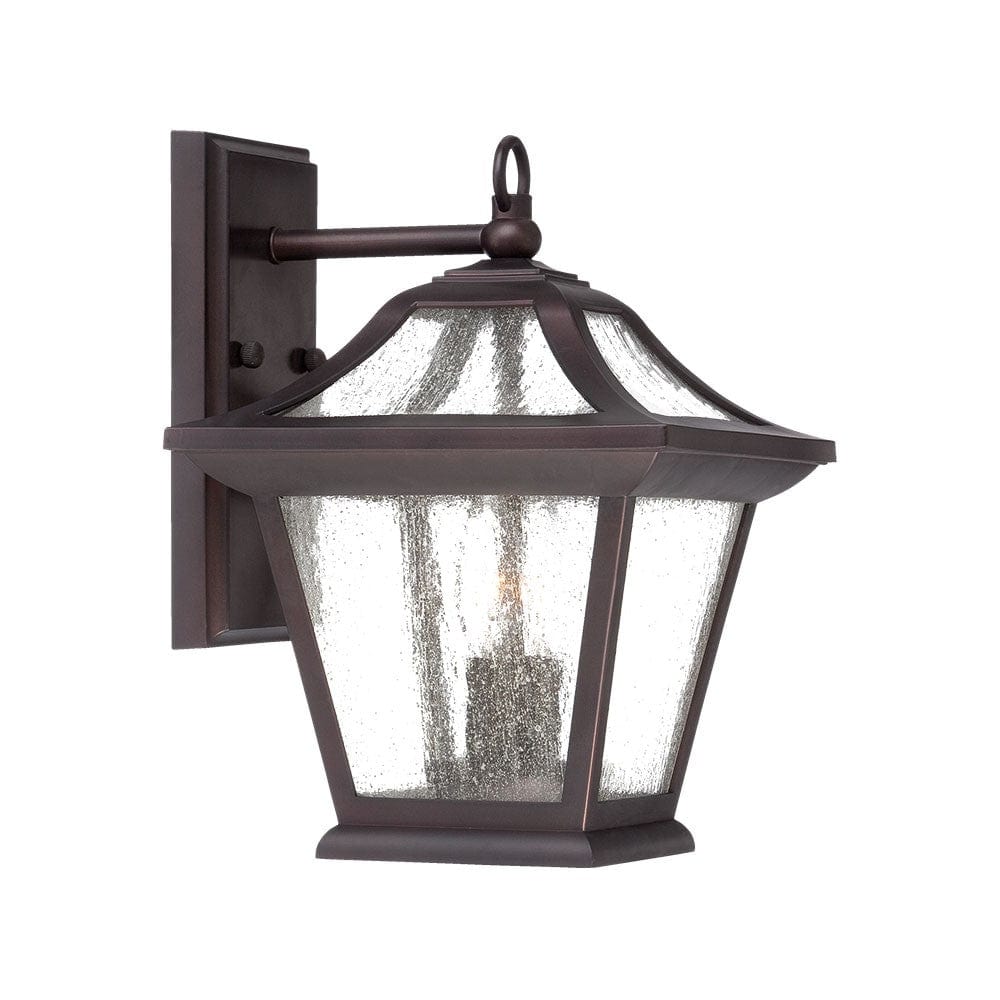 XL Antique Bronze Birdhouse Shape Outdoor Wall Light - Homeroots