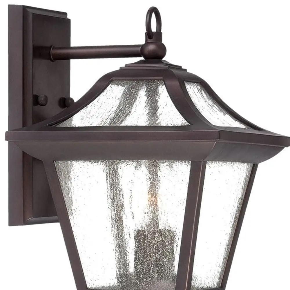 XL Antique Bronze Birdhouse Shape Outdoor Wall Light - Homeroots - Flyclothing LLC