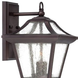 XL Antique Bronze Birdhouse Shape Outdoor Wall Light - Homeroots