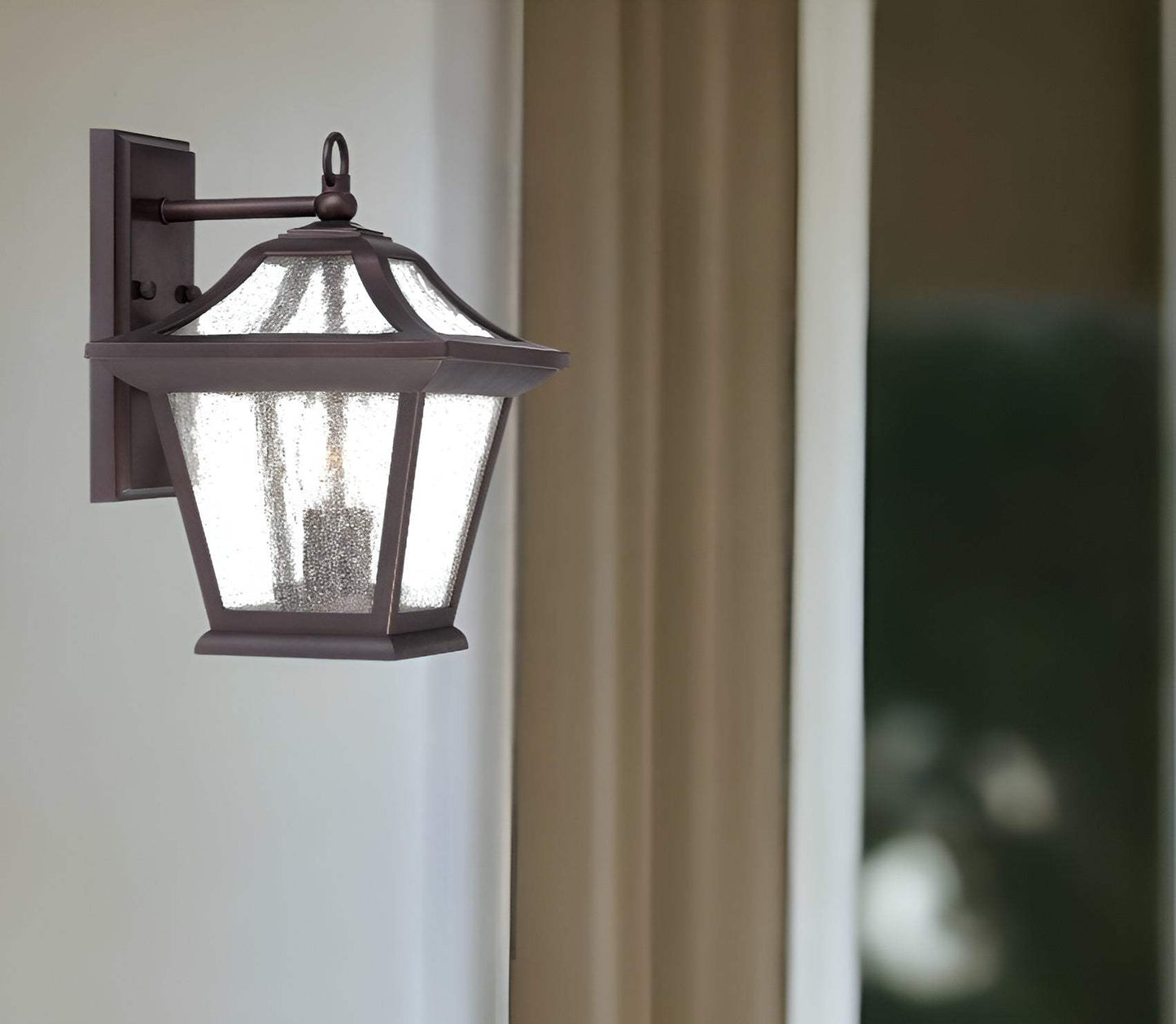 XL Antique Bronze Birdhouse Shape Outdoor Wall Light - Homeroots - Flyclothing LLC