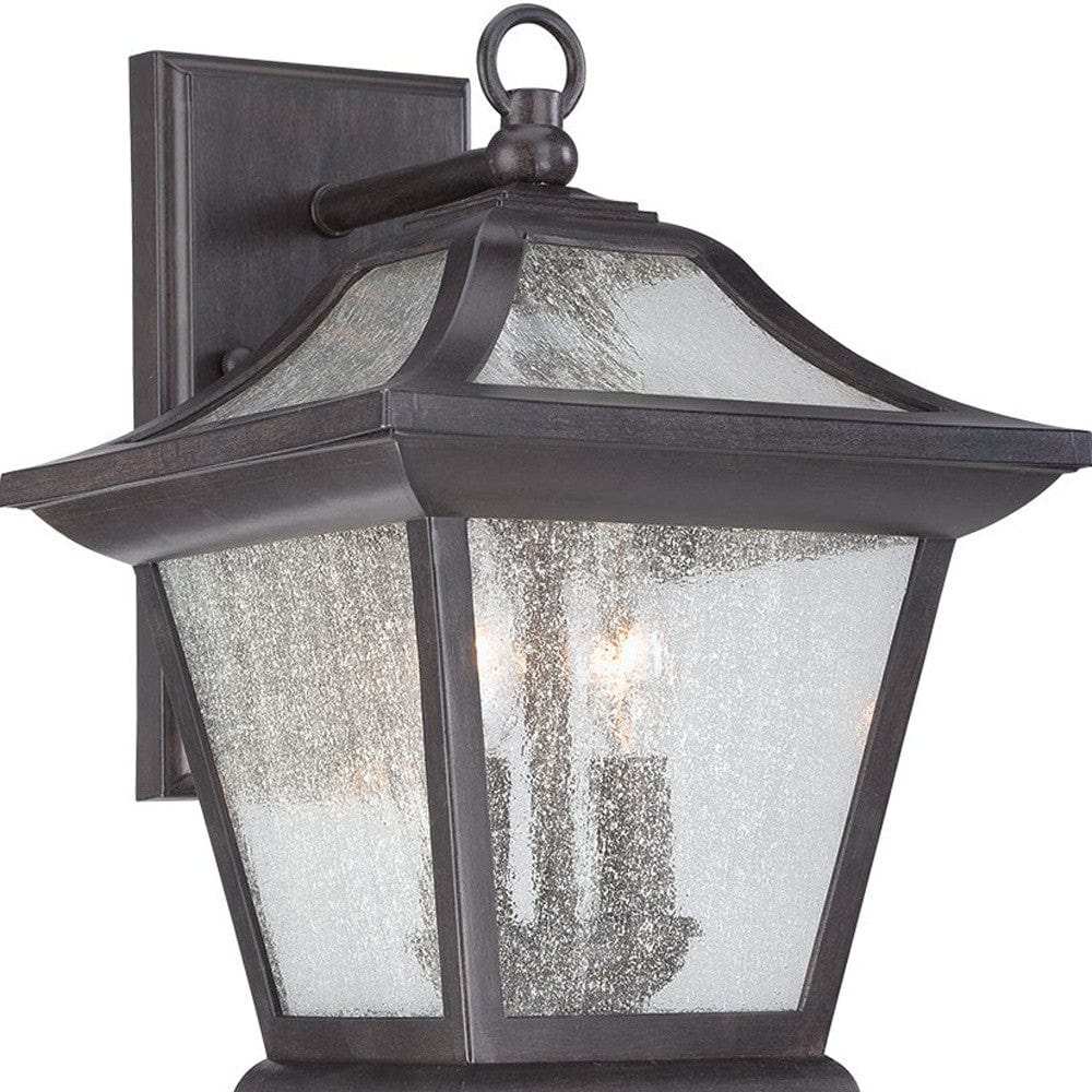 XL Matte Black Birdhouse Shape Outdoor Wall Light - Homeroots - Flyclothing LLC