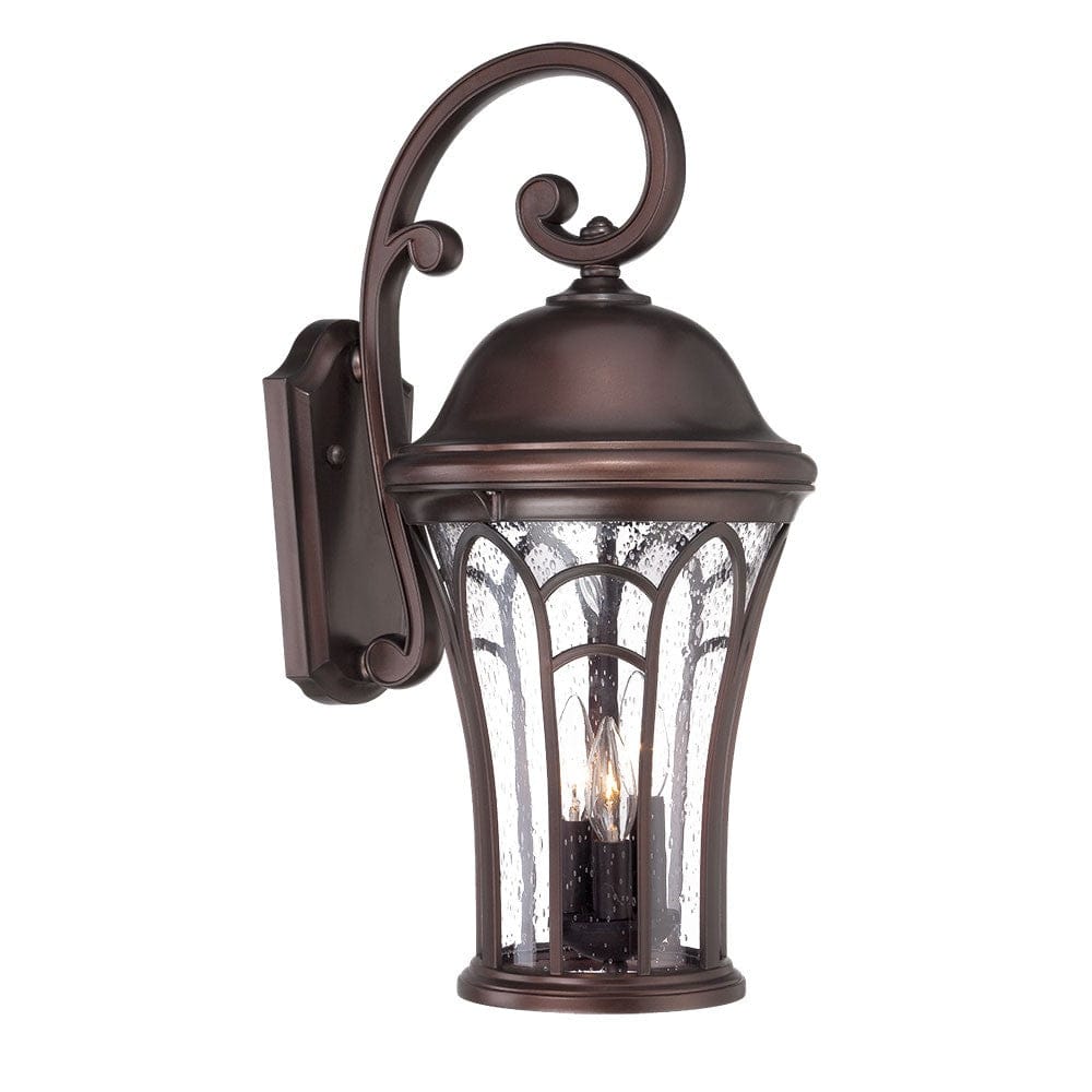 XL Bronze Tapered Goblet Wall Light - Homeroots