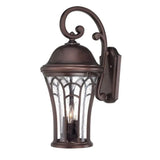 XL Bronze Tapered Goblet Wall Light - Homeroots