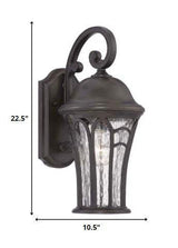 XL Matte Black Tapered Goblet Wall Light - Homeroots - Flyclothing LLC