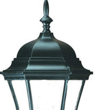 Matte Black Ornamental Carousel Lantern Wall Light - Homeroots - Flyclothing LLC