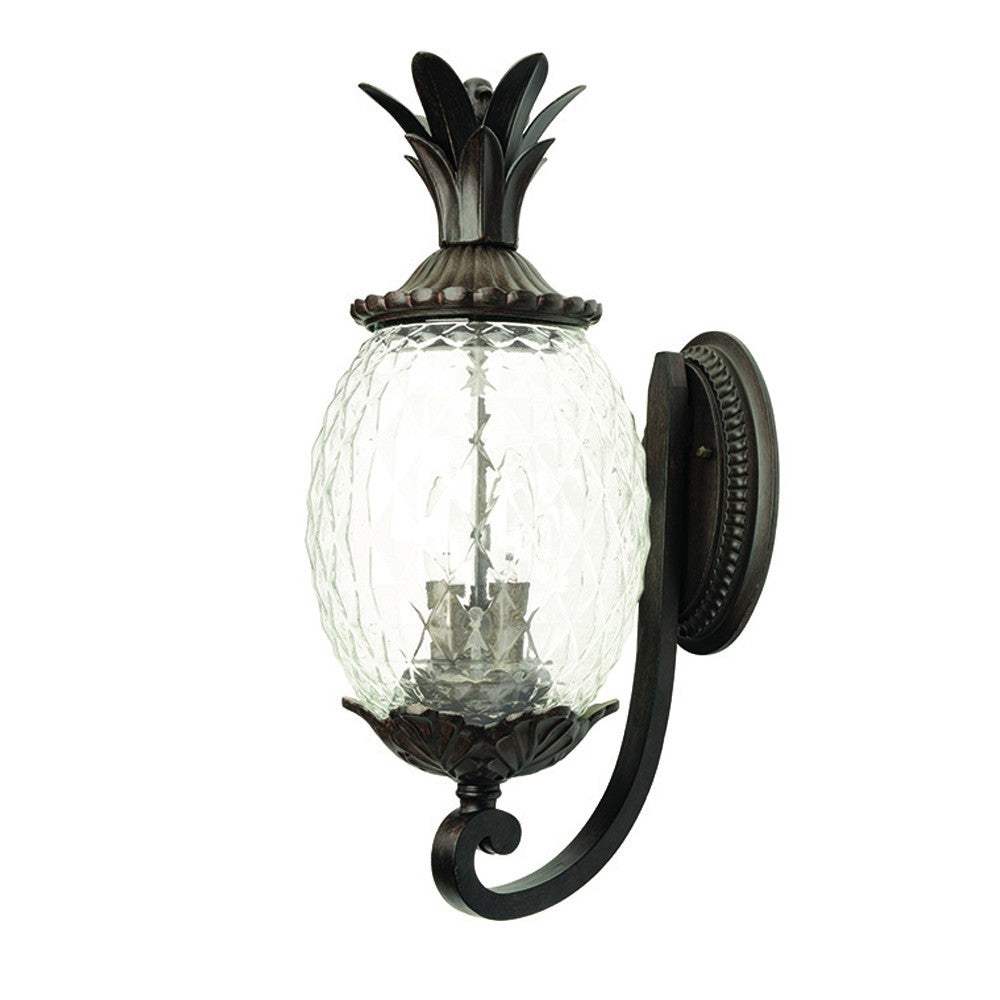Antique Bronze Pineapple Wall Light - Homeroots - Flyclothing LLC