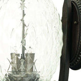 Antique Bronze Pineapple Wall Light - Homeroots - Flyclothing LLC
