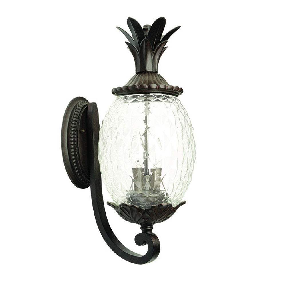 Lanai 3-Light Black Coral Wall Light - Homeroots - Flyclothing LLC