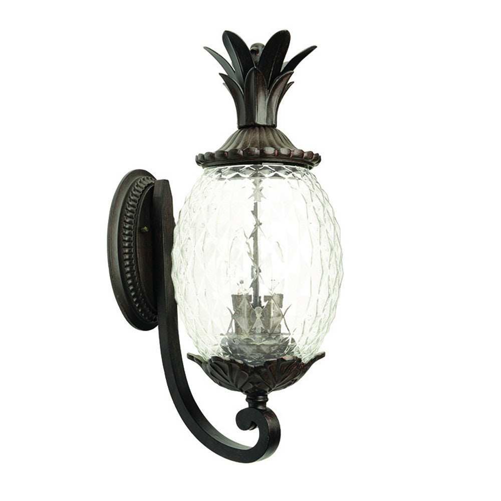 Lanai 3-Light Black Coral Wall Light - Homeroots - Flyclothing LLC