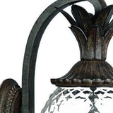 Lanai 3-Light Black Coral Wall Light - Homeroots