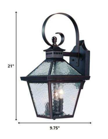 Bay Street 3-Light Architectural Bronze Wall Light - Homeroots - Flyclothing LLC
