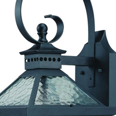 Bay Street 3-Light Matte Black Wall Light - Homeroots