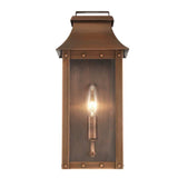 Manchester 1-Light Copper Patina Pocket Wall Light - Homeroots - Flyclothing LLC