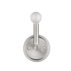 One Light Silver Wall Sconce - Homeroots