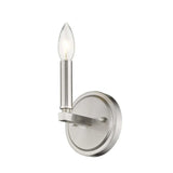 One Light Silver Wall Sconce - Homeroots - Flyclothing LLC