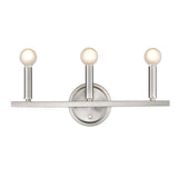 Three Light Silver Wall Sconce - Homeroots - Flyclothing LLC
