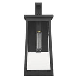 Black Contempo Elongated Outdoor Wall Light - Homeroots - Flyclothing LLC