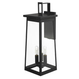 Alden 3-Light Matte Black Wall Light - Homeroots