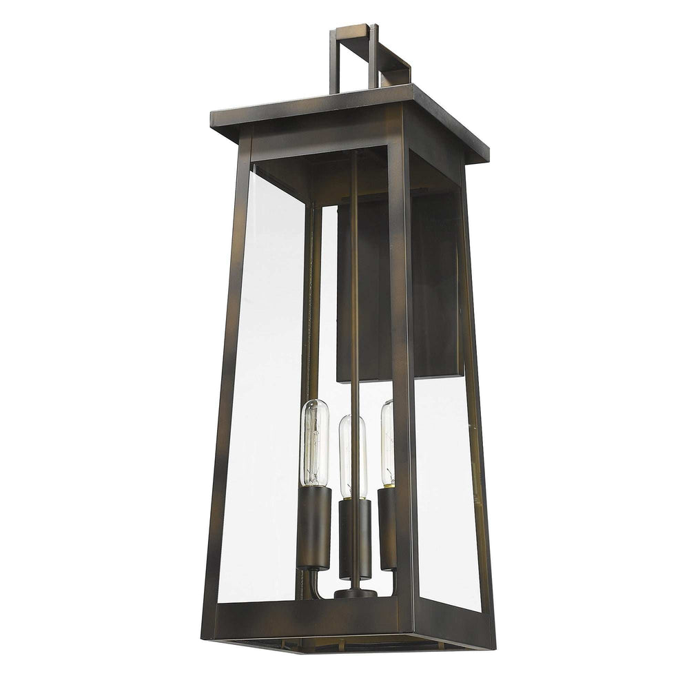 Alden 3-Light Oil-Rubbed Bronze Wall Light - Homeroots - Flyclothing LLC