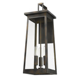 Alden 3-Light Oil-Rubbed Bronze Wall Light - Homeroots