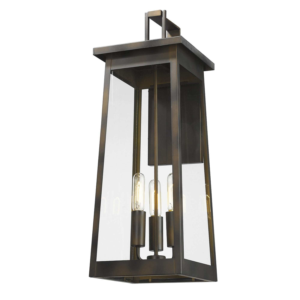 Alden 3-Light Oil-Rubbed Bronze Wall Light - Homeroots - Flyclothing LLC