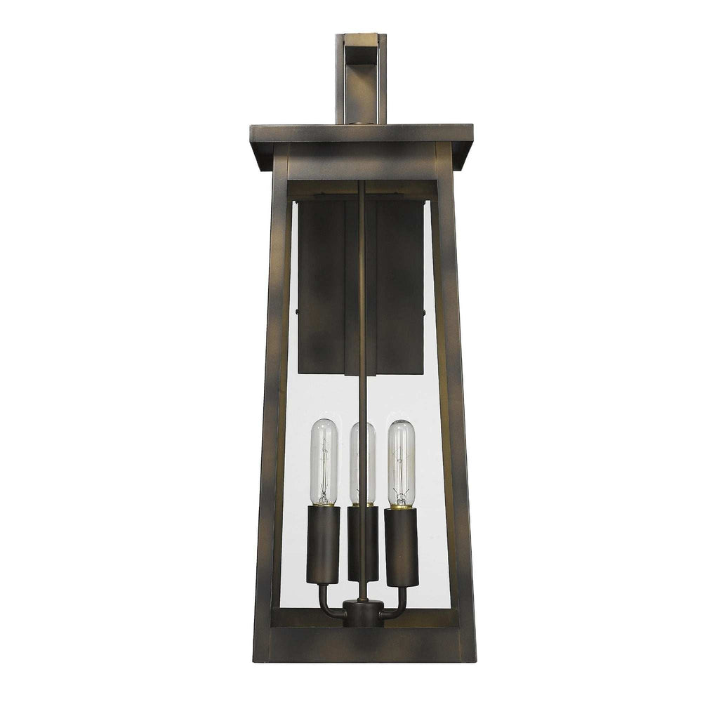 Alden 3-Light Oil-Rubbed Bronze Wall Light - Homeroots - Flyclothing LLC